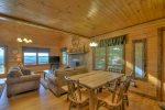 Sunrock Mountain Hideaway - Dining and Living Areas